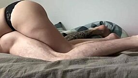 Married woman satisfy her husband with anal using wet vaginal hole