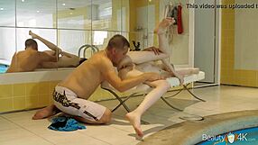 A man living a dream plagued with a gorgeous brunette babe