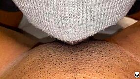 Cam close up showing me performing 69 and having a facial