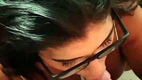 Couple Records Real Hard Sex at Home with Deepthroat Domination