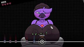 Meet her needs in this group anime game