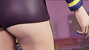 In this animated porn, all breaks Erica’s facades and she lets herself go nuts