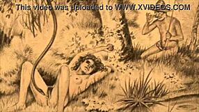 Some pornographic and vintage gallery of anime and cartoon women
