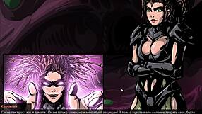 Cartoon porn with hot aliens and monster cocks playing the seductive game
