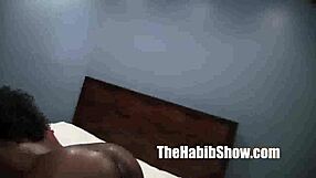 Hairy Palestinian inexperienced man hoes a big black asshole