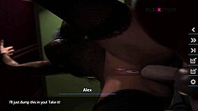 Alex experiences a streamy session with Tracy in extreme 3D porn video