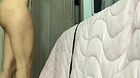 Caught on camera: my mother in Laws dirty one woman show and her sexual rendezvous