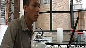 A crossdresser's delight: Sissy sluty fantasies come true