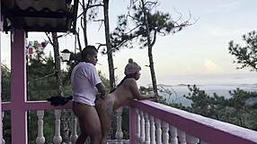 I deeply enjoy being raised on the balcony with awe inspiring views and my passionately horny stepsister relaxing with her toy while being in her capable hands as she fucks me to the point of exhaustion again