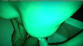 Stealthy blowjob from stepmom in pitch black: Shocking homemade video