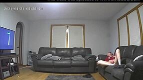 Non Standard Babysitter enjoys some adult time on the camera