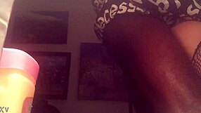 Candycane, a transgender woman, likes to have group sex with black men