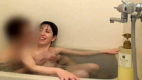 A slim young woman and a mature girly woman are parting ways, none of them keeping their clothes on