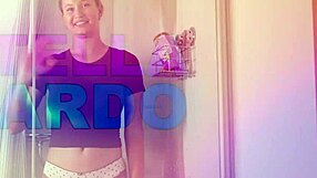 Stella cardo's haul dry and wet show cases her curves