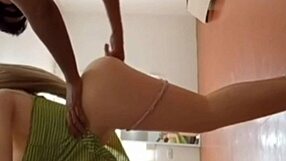 voluptuous blonde body steppedmother, father in law surprise