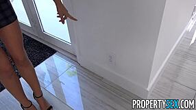 In this propertysex video, a real estate agent gets totally drilled by a very handy handyman
