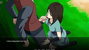 naruto hentai blowjob outside with dinaki v0 17 2