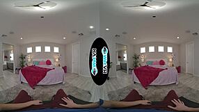 I’m obsessed with this cute redhead getting creamed by a fat cock in VR porn!
