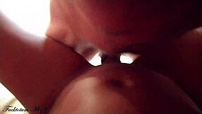 A sexy camgirl's wild encounter with her friend as steamy POV of breasts and rosy sphincters
