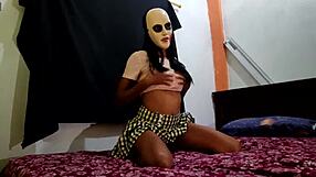 Halloween student sex videos from a good looking brunette mum to be