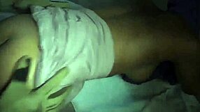 tall slender Arab beauty performs first military style suck job