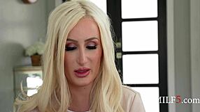 And blonde bombshell Tiffani Madison does her boss’s wild bidding