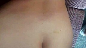 Hot sex session uses busty wife takes doggy style