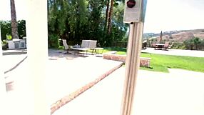Stepson oil massages voluptuous MILF for oral pleasure in exchange