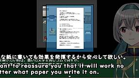 Machine translated subtitles, hypnotic pencil game