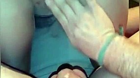 Cucking stunning girl in seamless pantyhose wears cum on her pussy