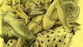 A bygone era in classic animated erotica