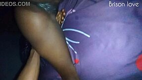 After a night of dancing in the dark, curvy amateur takes it from behind