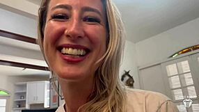 Cool stunning TG video, where beautiful ts shows her skills to masturbate and dance with her big behind in webcam session