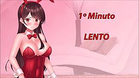 Get to enjoy more of anime roleplay with space with this BDSM challenge