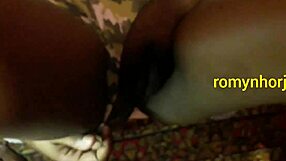 Mature Latina likes to fuck her bum and suck cock in a hard threesome