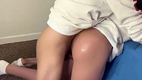 Lover's intense anal sex leaves me filled with cum
