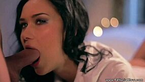 Oral skills on point: Throat loveness and facial finale