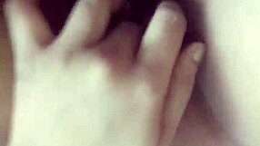 Romantic and sensual encounters with a single Asian wife on the bed
