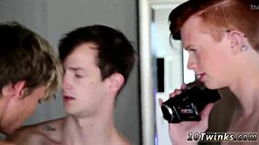 Sucked off in extreme sex acts by a muscular partner … tiny gay boy gets recorded
