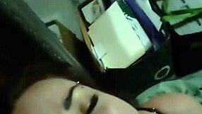 Amateur couple having fun with oral sex