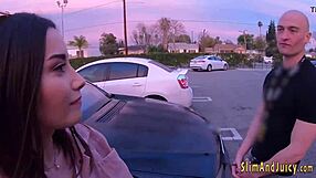 Big ass teenage girl gets facial with a huge cock