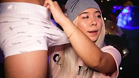 Beautiful college girl with a perfect body and an angelic face performs on webcam and gets off on the attention of her online fans.