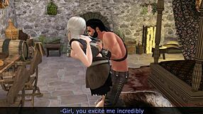 Daenerys Targaryen's erotic journey with Khal Drogo