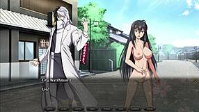 Outdoor anime porn with a group bang and bondage action