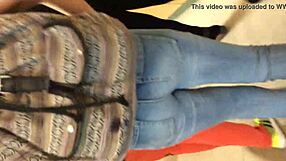 Secretly shot: naughty amateur’s candied ass and more!