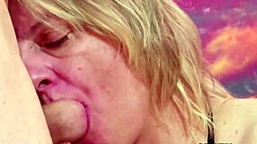 A German father and son have a threesome with the wife of their neighbor.