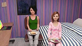 Walkthrough of the visual novel My new memories 40