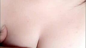 Big natural tits and anal sex with an amateur transsexual.