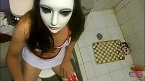 Stepfather and stepdaughter’s Halloween party scene turns into a steamy bathroom encounter