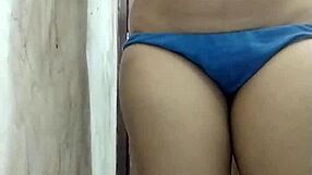 Hey, check this Indian step sister bathroom banging clip